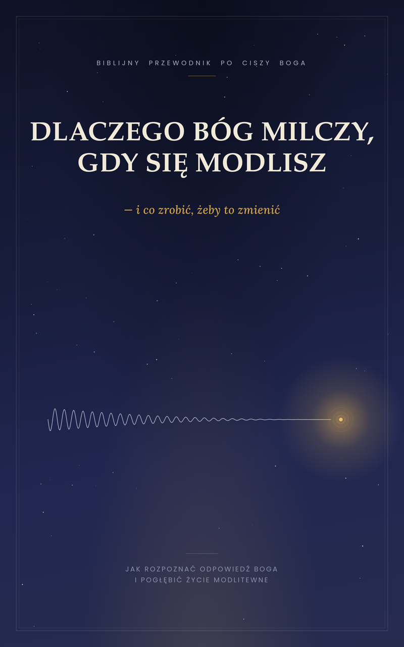 Dlaczego Bóg milczy, gdy się modlisz – i co zrobić, żeby to zmienić